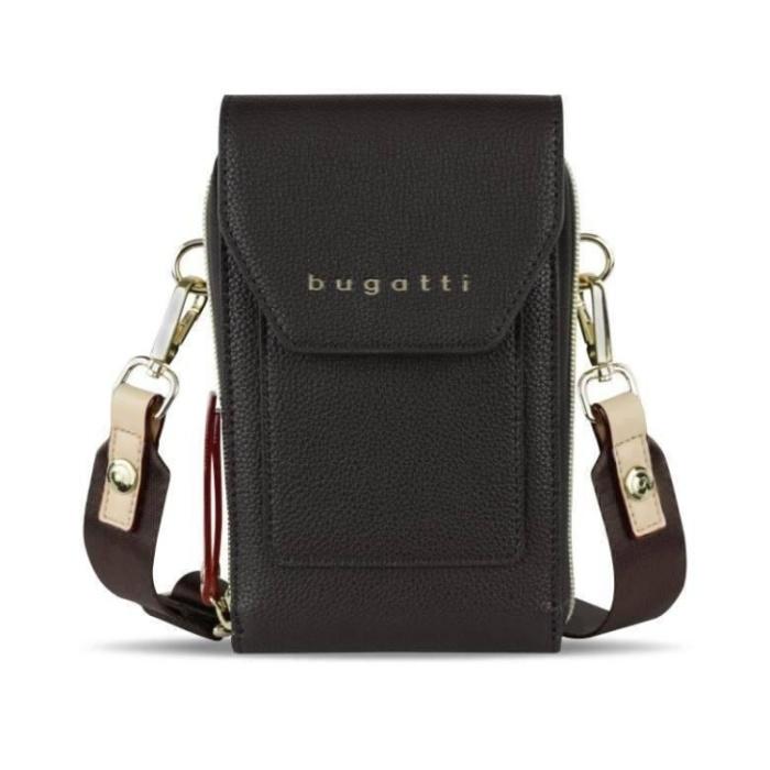 Levně Dámská crossbody peněženka Bugatti Ella hnědá