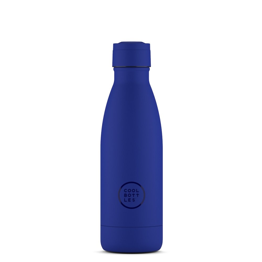 Levně Nerezová termolahev COOL BOTTLES Vivid Blue třívrstvá 350 ml