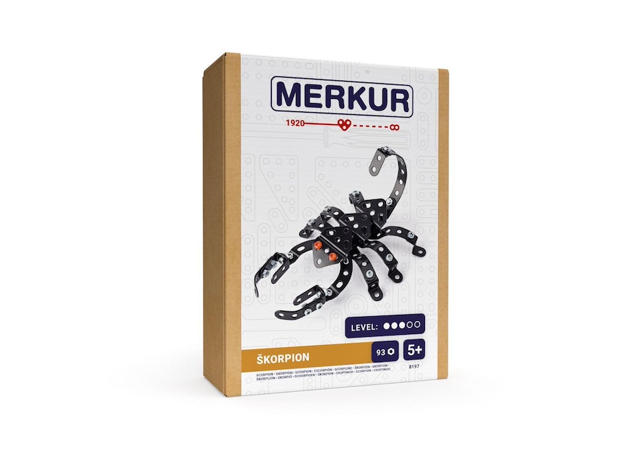 Levně Stavebnice MERKUR Škorpion 93ks