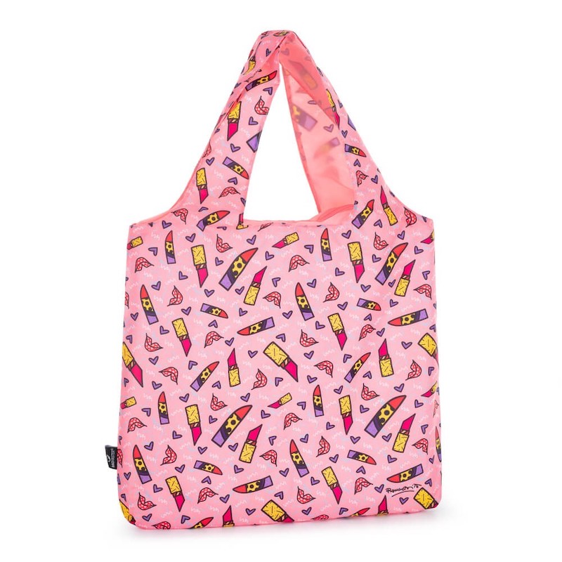 Levně Skládací nákupní taška se zipem Bagmaster Britto Rtěnky