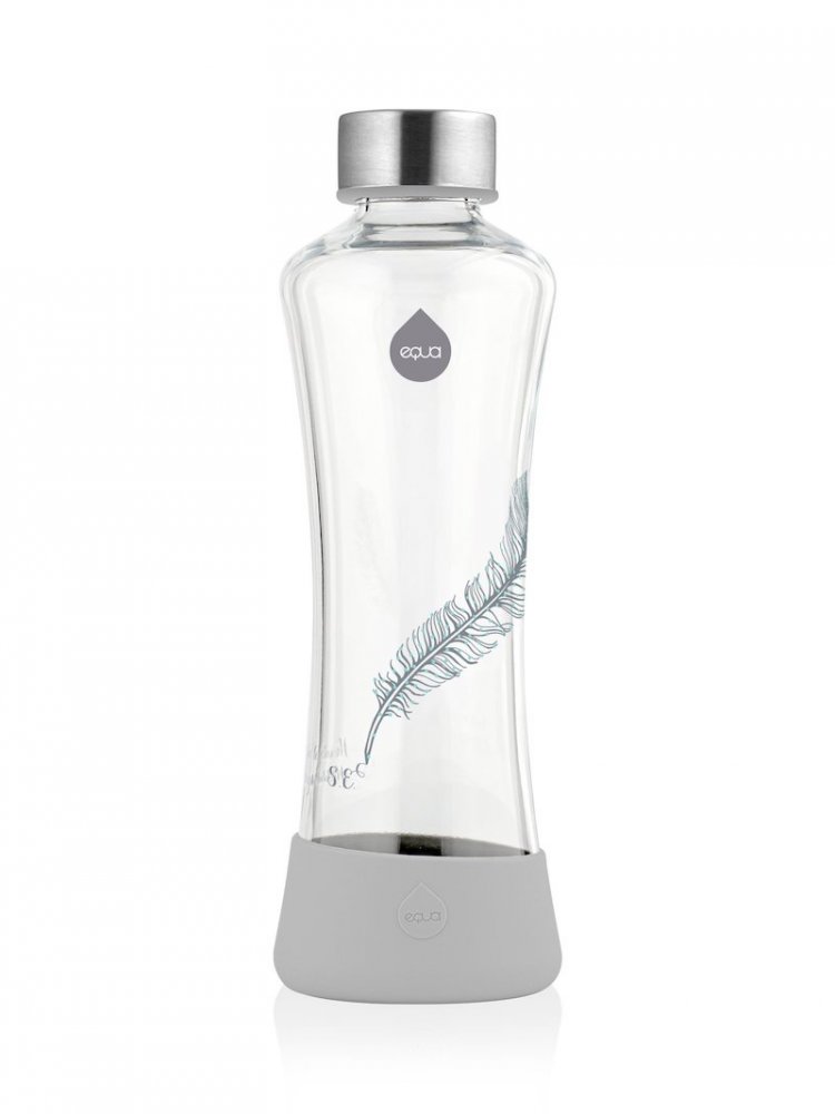 Levně Láhev na pití Equa Squeeze Feather 550 ml