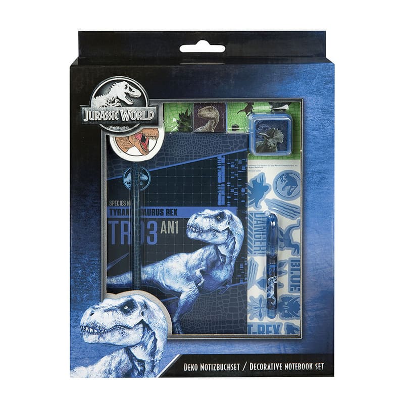 Levně Sada zápisníků Oxybag Jurassic World