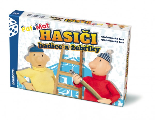Levně Hasiči hadice a žebříky Pat a Mat společenská hra