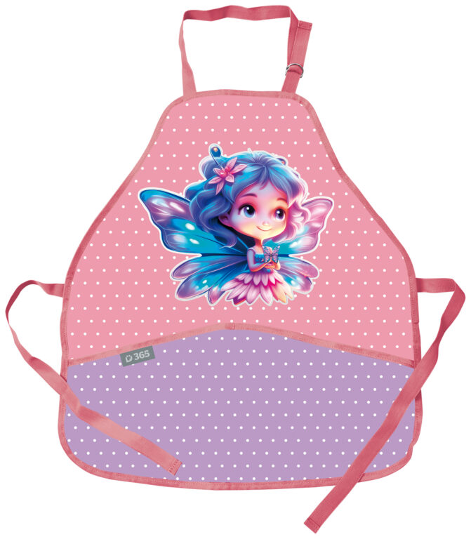 Levně Zástěrka na výtvarnou výchovu Fairy