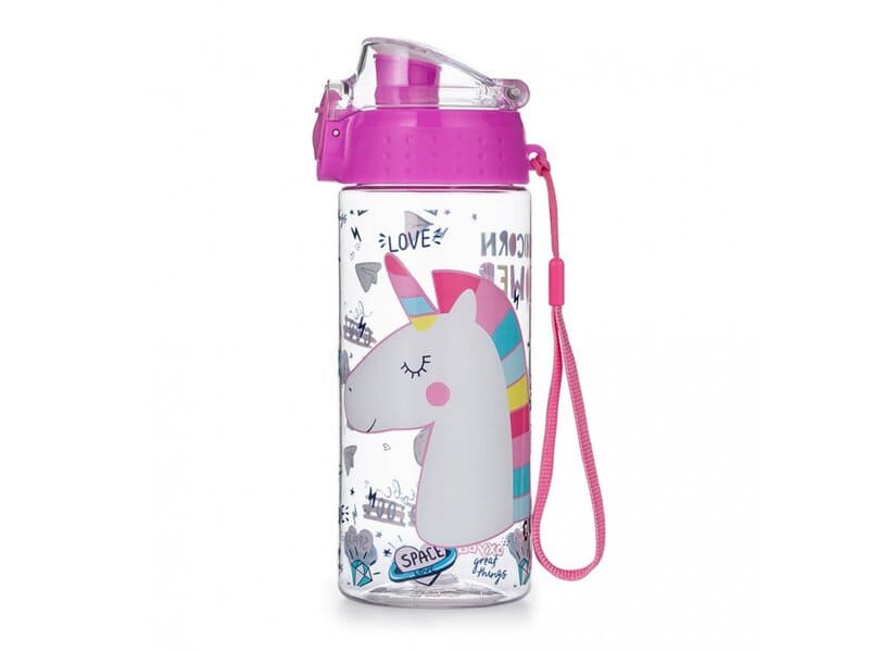Levně Láhev na pití Oxybag OXY CLiCK 500 ml Unicorn iconic
