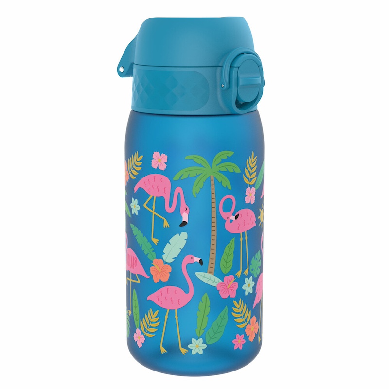 Levně Láhev na pití ion8 Leak Proof Flamingos 350 ml