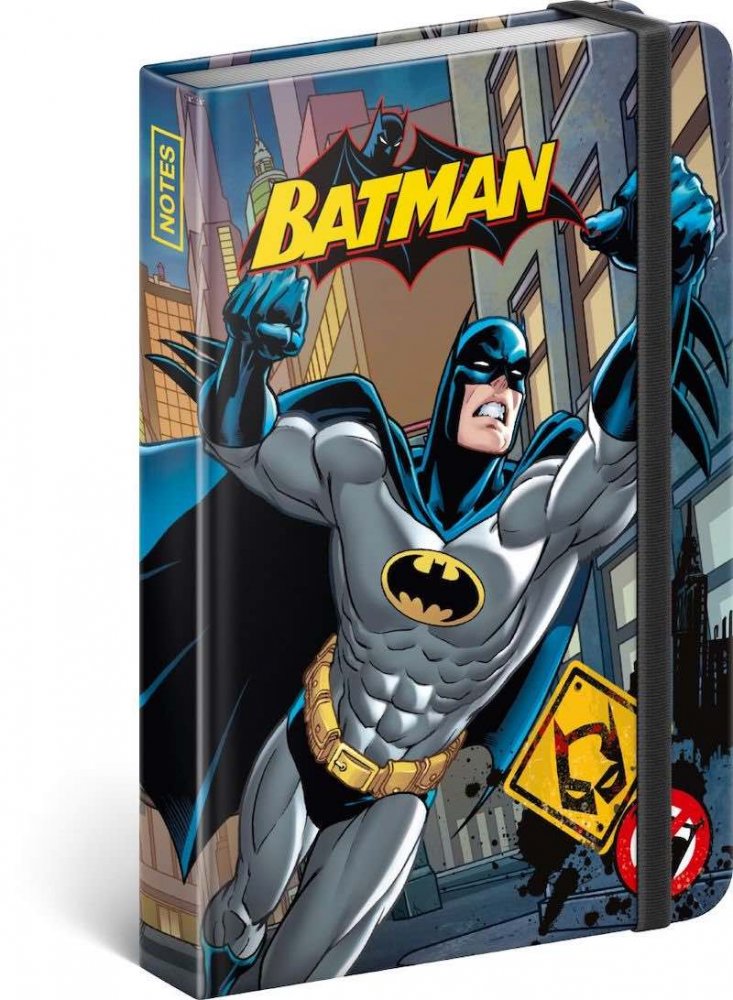 Levně Notes Batman – Power, linkovaný, 11 × 16 cm