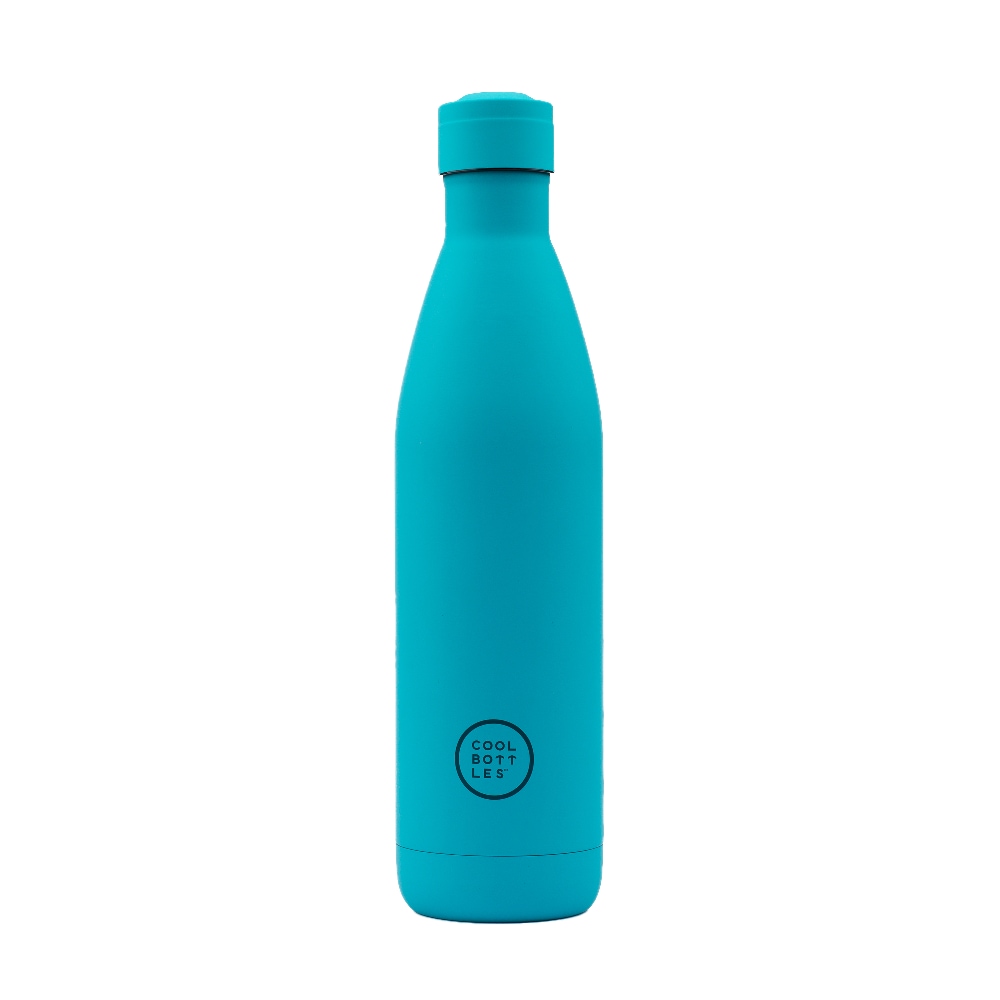 Nerezová termolahev COOL BOTTLES Vivid Turquoise třívrstvá 750ml