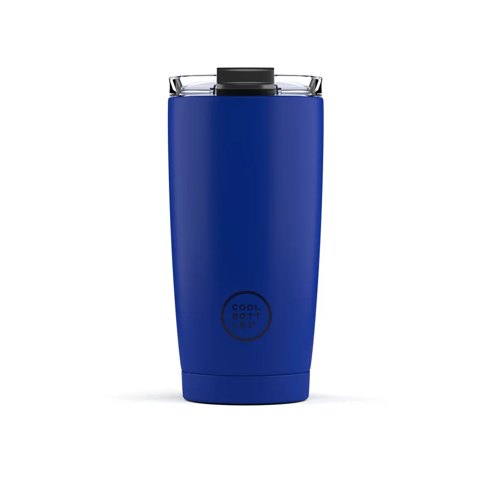 Nerezový termohrnek COOL BOTTLES Vivid Blue třívrstvý 550ml