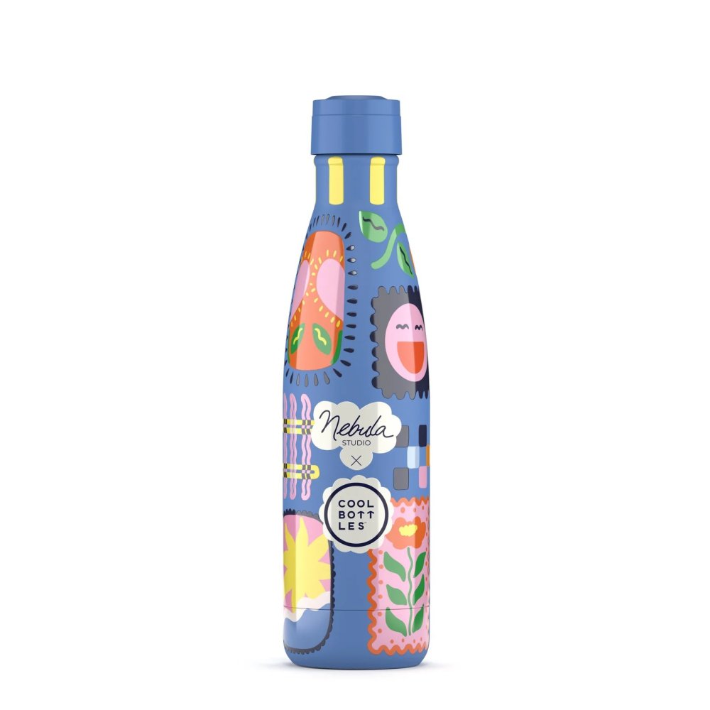 Levně Nerezová termolahev Cool Bottles Xclusive! Patch Zone třívrstvá 500 ml