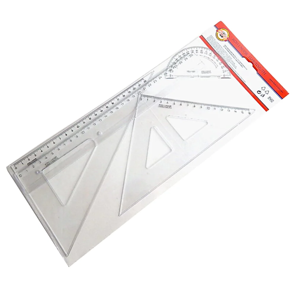 Levně Geometrická souprava Koh-i-Noor velká
