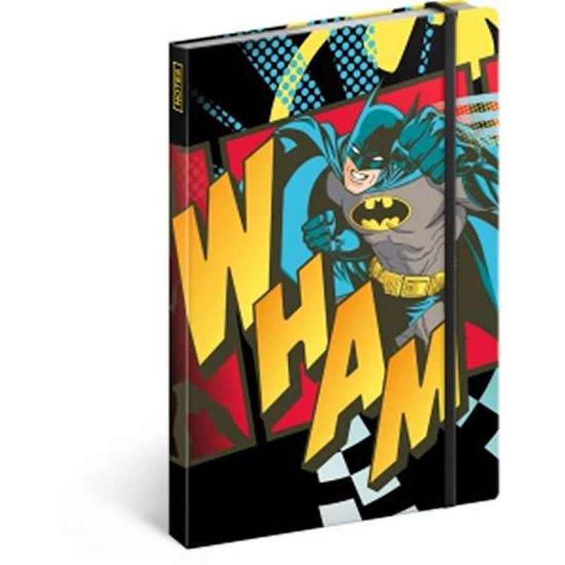 Levně Notes Batman – Wham, linkovaný, 13 x 21 cm