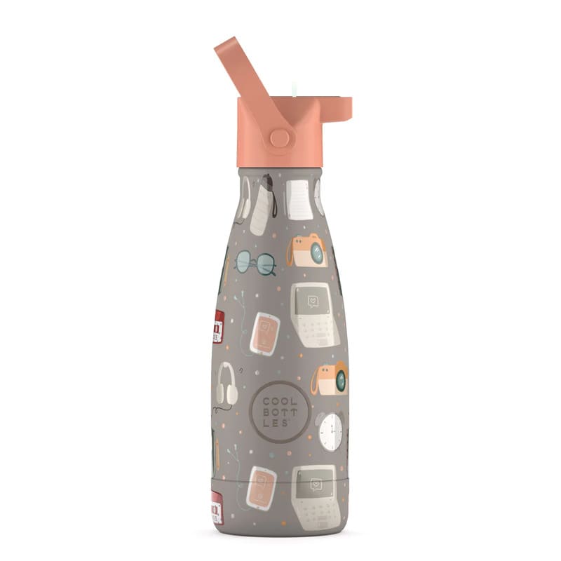 Levně Dětská nerezová termolahev COOL BOTTLES Kids Must Have třívrstvá 260ml 3D