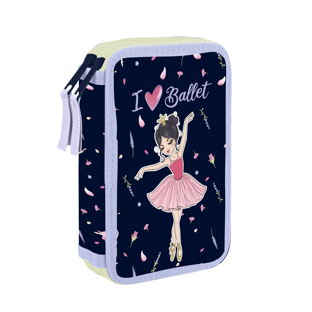 Dvoupatrový školní penál Oxybag Baletka