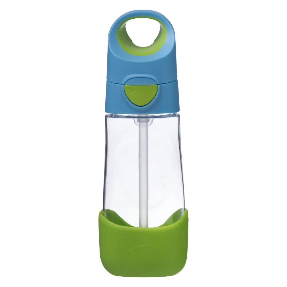 Levně B.Box láhev na pití s brčkem 450 ml – Ocean Breeze