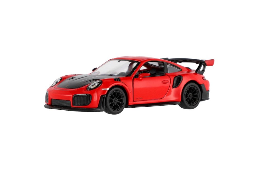 Levně Kinsmart Auto Porsche 911 GT2 RS červená