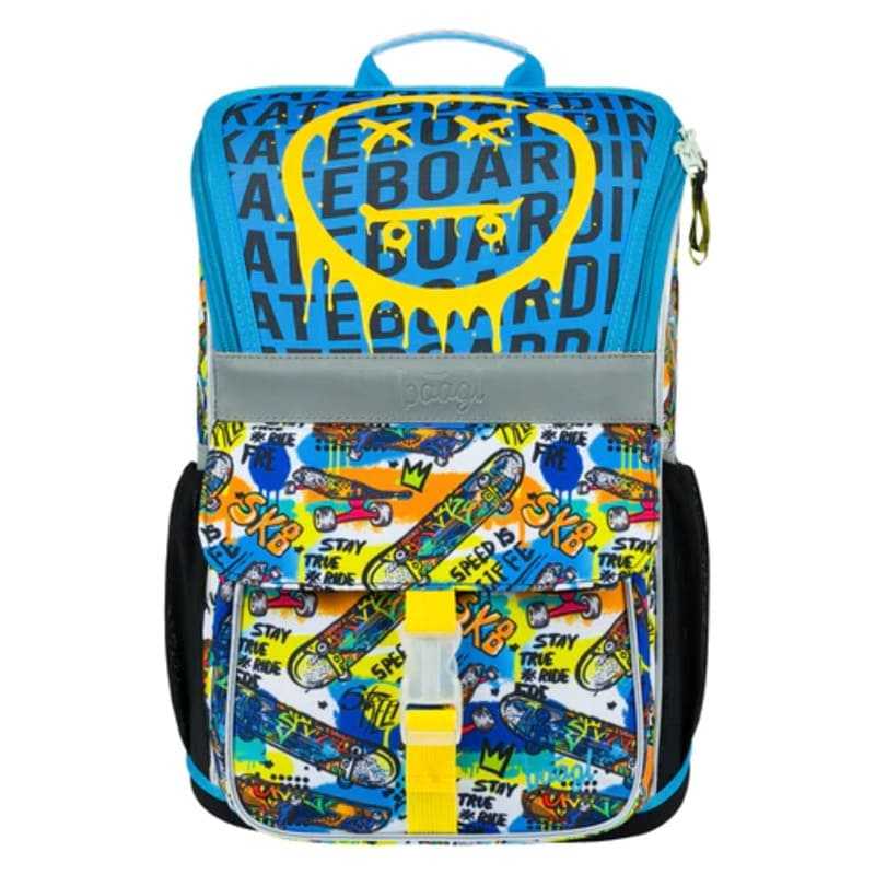 Školní aktovka pro prvňáčky Baagl Zippy Skateboards