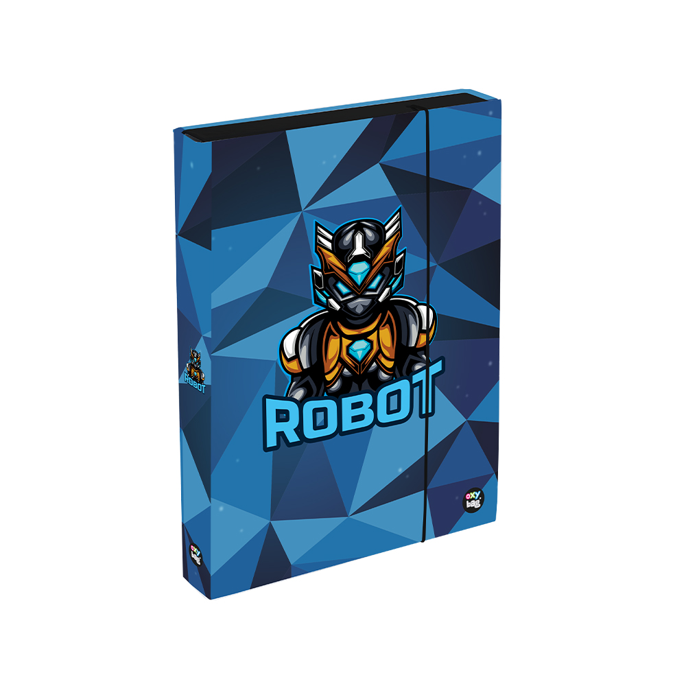 Levně Box na sešity A4 Jumbo OXY Sherpy Robot