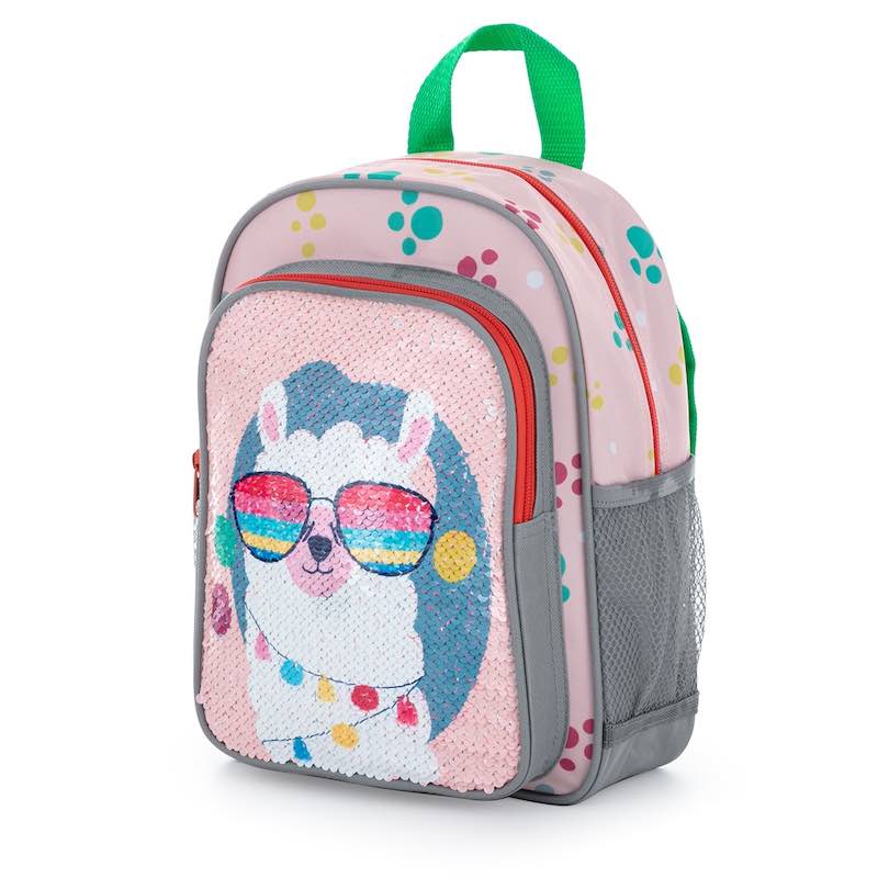Levně Batoh dětský předškolní flitry Oxybag Lama
