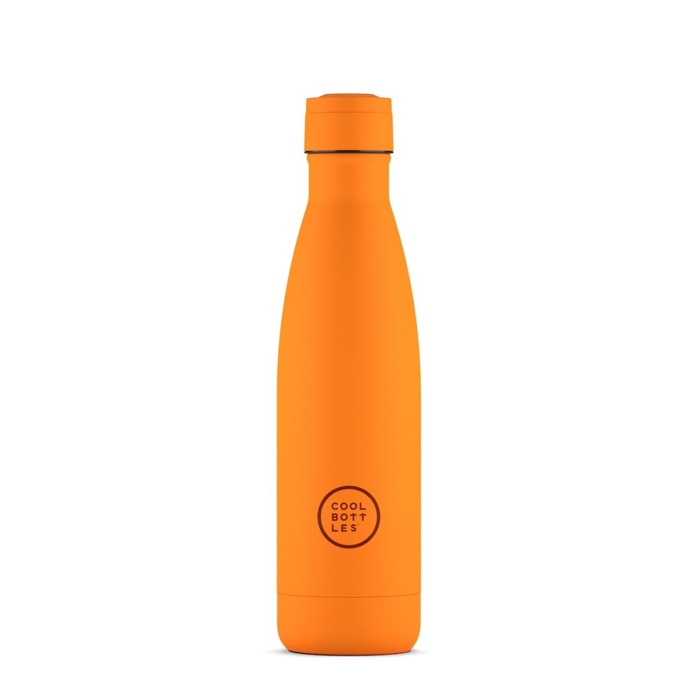 Levně Nerezová termolahev COOL BOTTLES Vivid Orange třívrstvá 500 ml