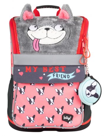 Školní aktovka pro prvňáčky Baagl Zippy Doggie