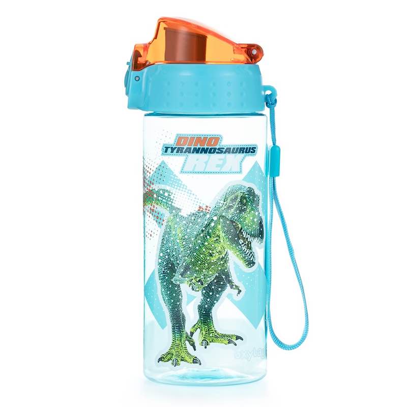 Levně Dětská láhev na pití Oxybag OXY CLiCK 500 ml Premium Dinosaurus