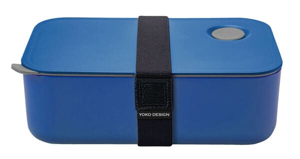 Levně Box na jídlo Yoko Design modrý 1000 ml