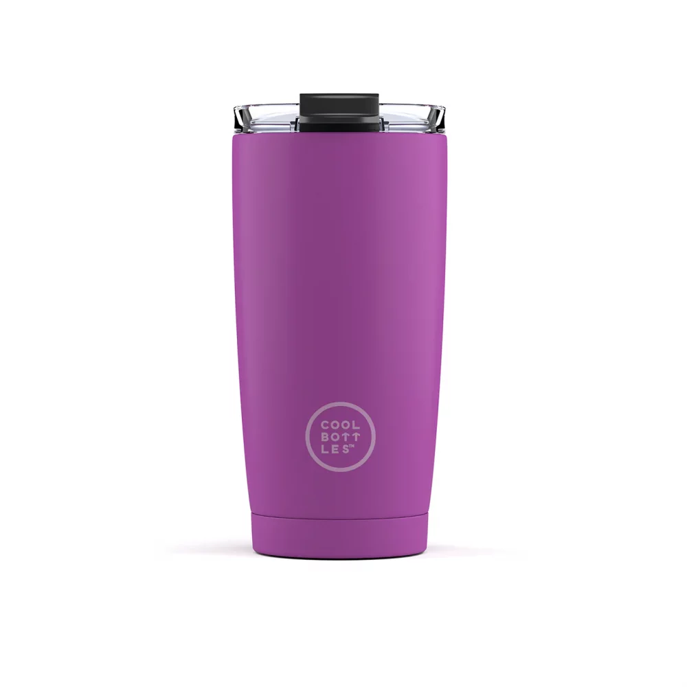 Nerezový termohrnek COOL BOTTLES Vivid Violet třívrstvý 550ml