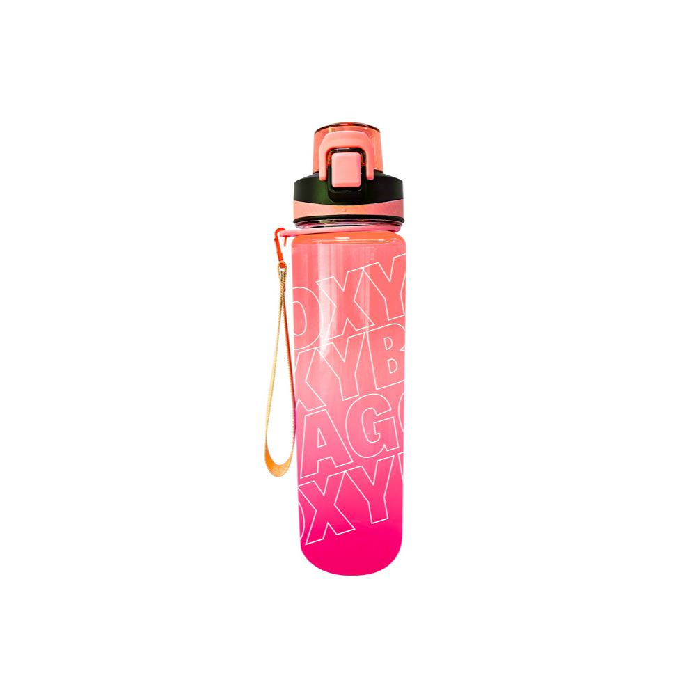 Levně Láhev na pití OXY LiFE 800 ml Ombre Rose