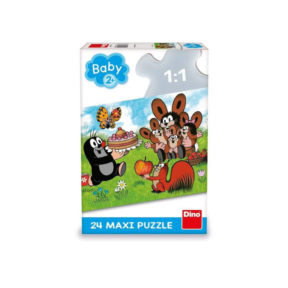 Levně Puzzle Krtek: Narozeniny 24 dílků maxi
