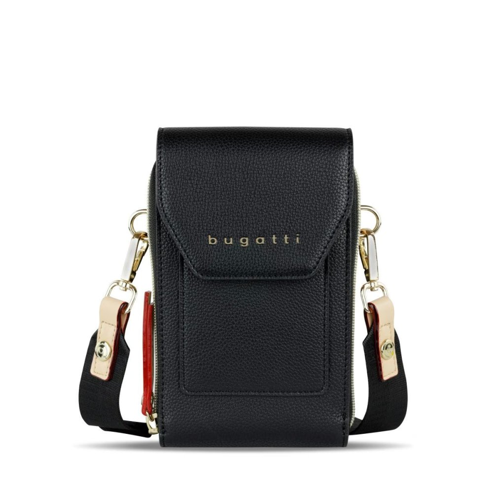 Bugatti Dámská crossbody peněženka Ella hnědá