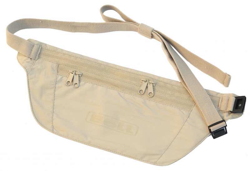 Levně Skrytá cestovní kapsička Boll TRAVEL MONEYBELT safari