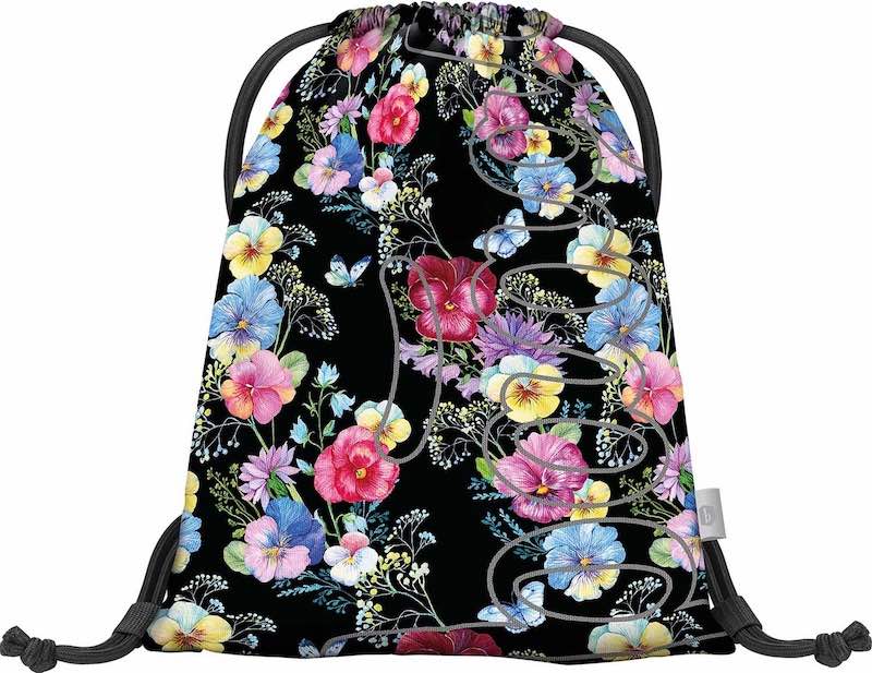 Levně Sáček na obuv Baagl Skate Flowers