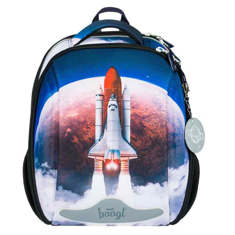 Školní aktovka pro prvňáčky Baagl Shelly Space Shuttle