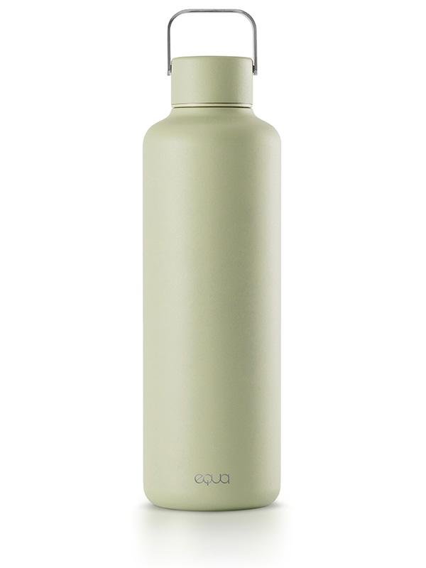 Levně Nerezová láhev na pití Equa Timeless Matcha 1000 ml