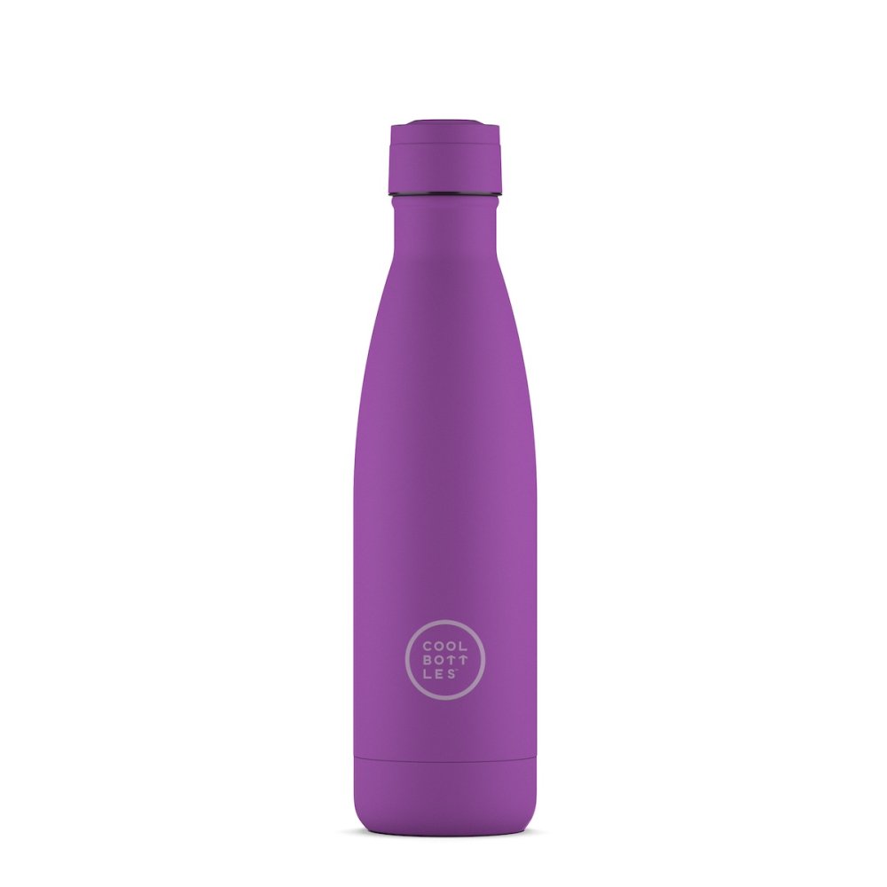 Levně Nerezová termolahev COOL BOTTLES Vivid Violet třívrstvá 500 ml