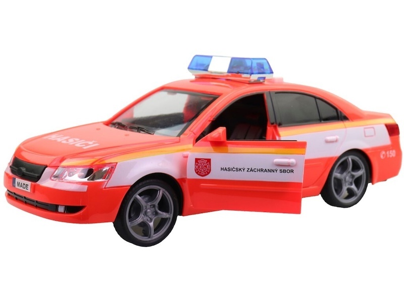 Levně MaDe Hasičské osobní auto s českým hlasem