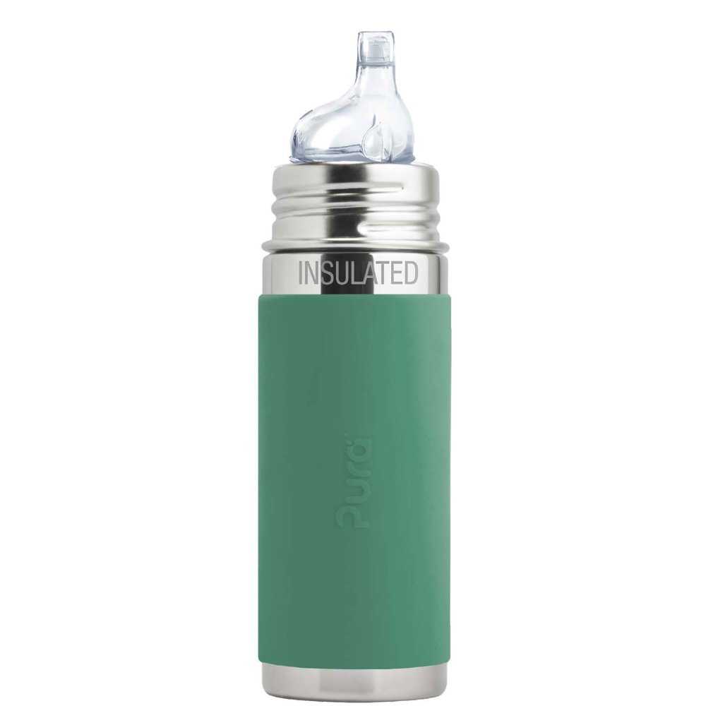Levně Dětská termolahev Pura s náustkem 260 ml - Mint