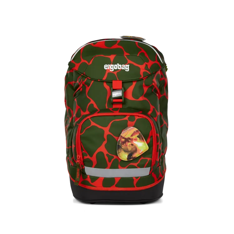 Levně Školní batoh pro prvňáčky Ergobag prime - Fluo drak