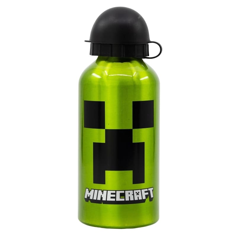 Levně Dětská hliníková láhev na pití Stor Minecraft creeper 400 ml