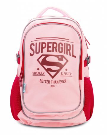 Školní batoh s pončem Baagl Supergirl – ORIGINAL