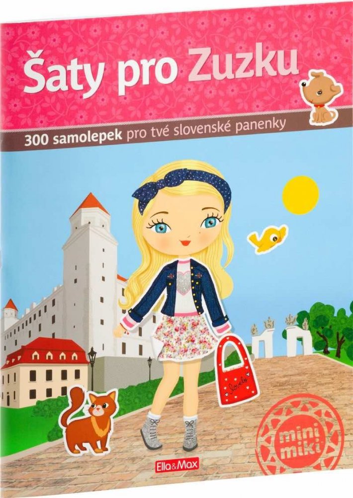 Levně Šaty pro ZUZKU – Kniha samolepek