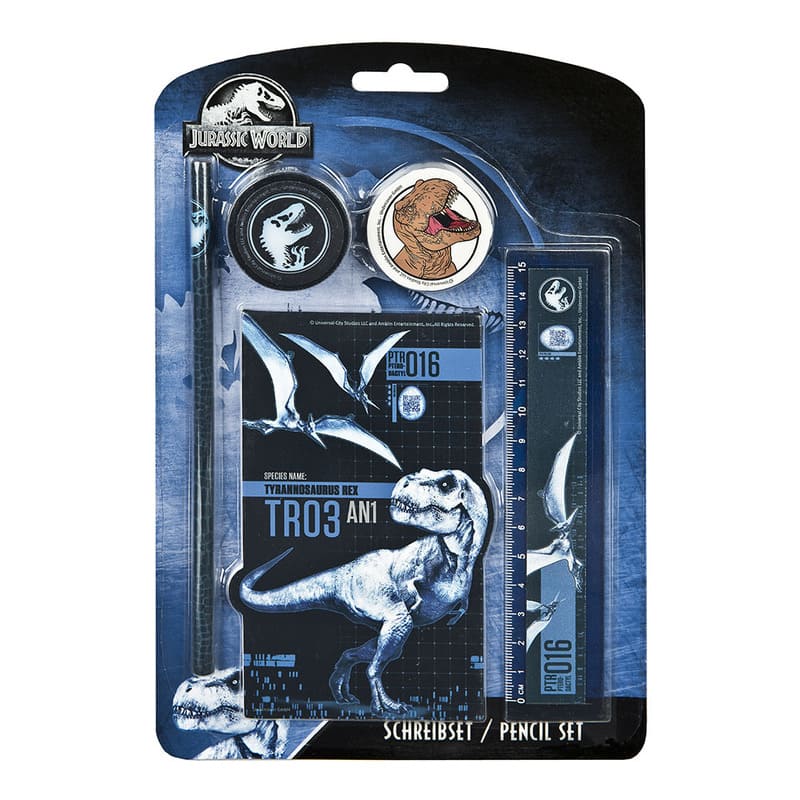 Levně Set tužek Oxybag 5ks Jurassic World