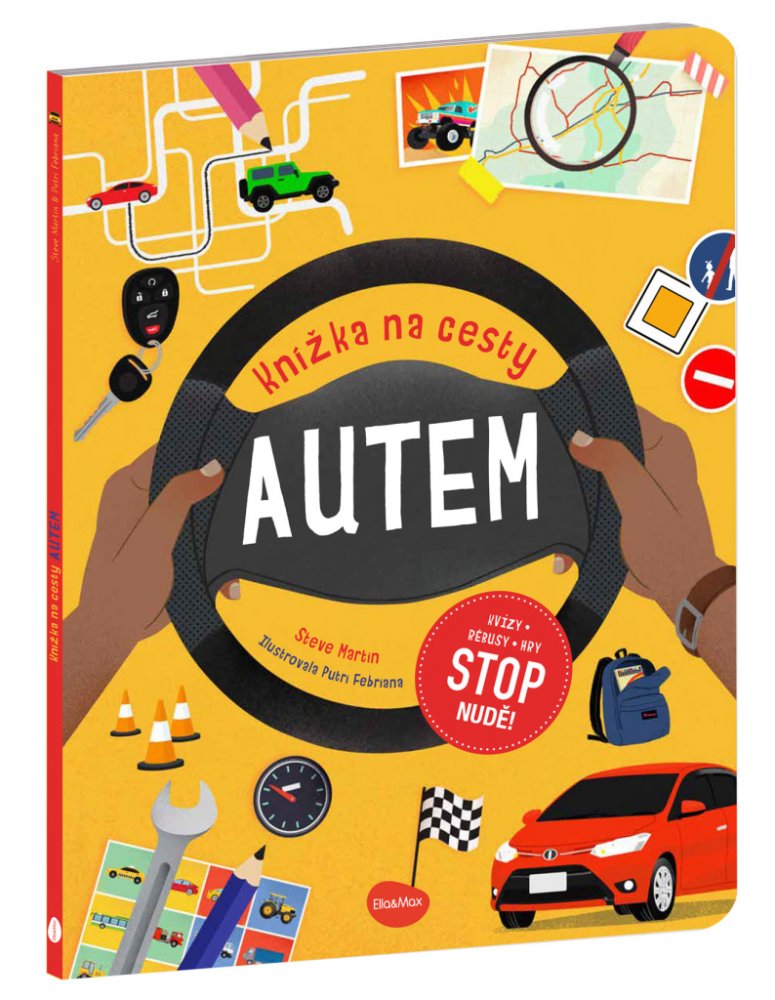 Levně Knížka na cesty AUTEM – Stop nudě: kvízy, rébusy, hry