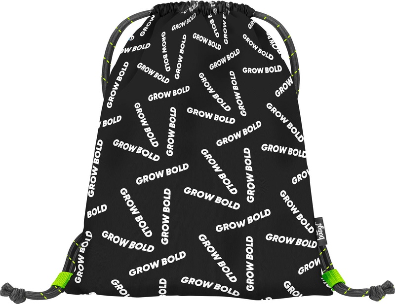 Levně Sáček na obuv Baagl GROW BOLD černý