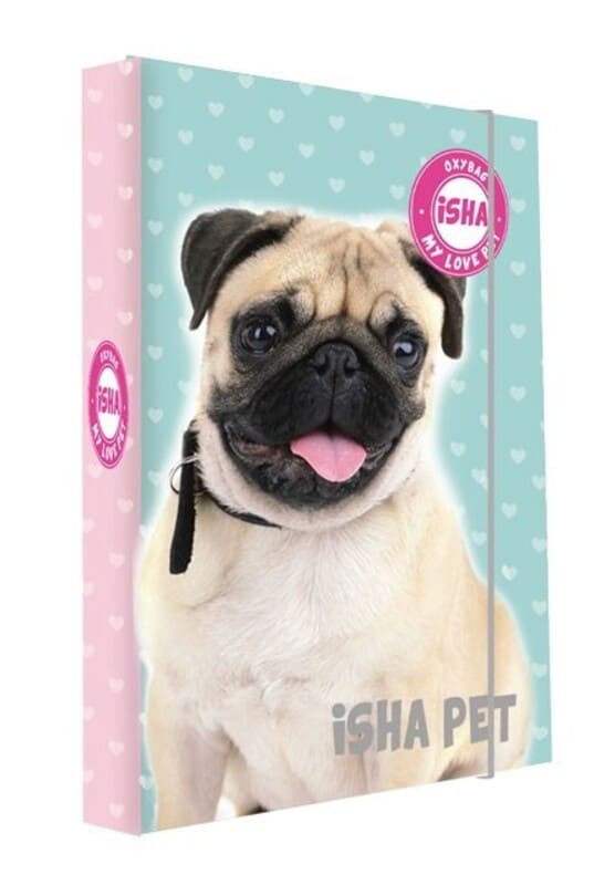 Levně Desky na sešity A5 Oxybag Isha - My love pet