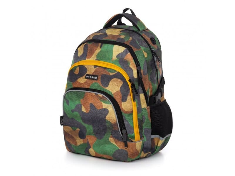 Levně Studentský batoh Oxybag OXY SCOOLER Camo