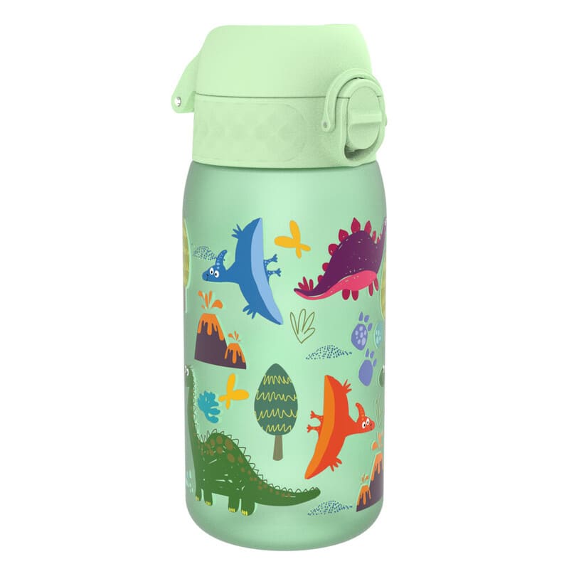 Levně Dětská láhev na pití ion8 Leak Proof Kids Dinosaur 350 ml