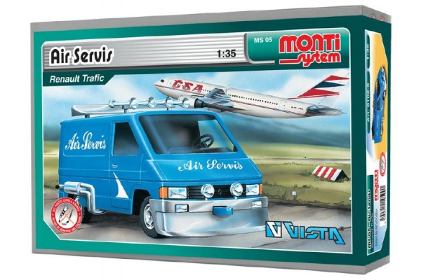 Levně Stavebnice Monti System MS 05 Air Servis Renault Trafic