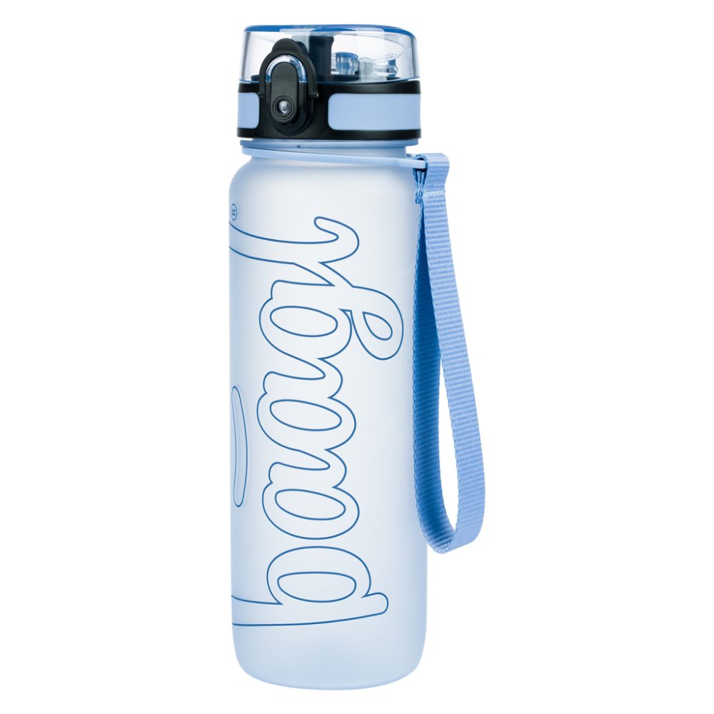 Levně BAAGL Tritanová láhev na pití Dust Blue, 800 ml